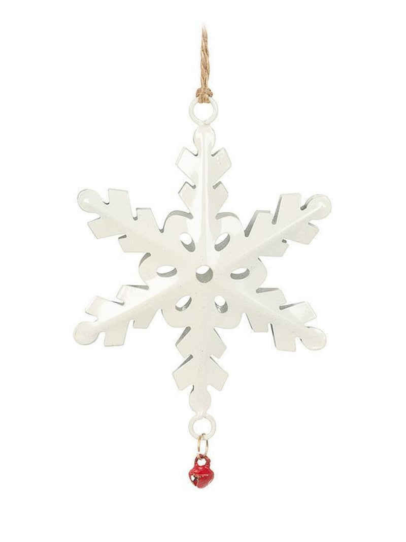 Snowflake Ornament with Bell