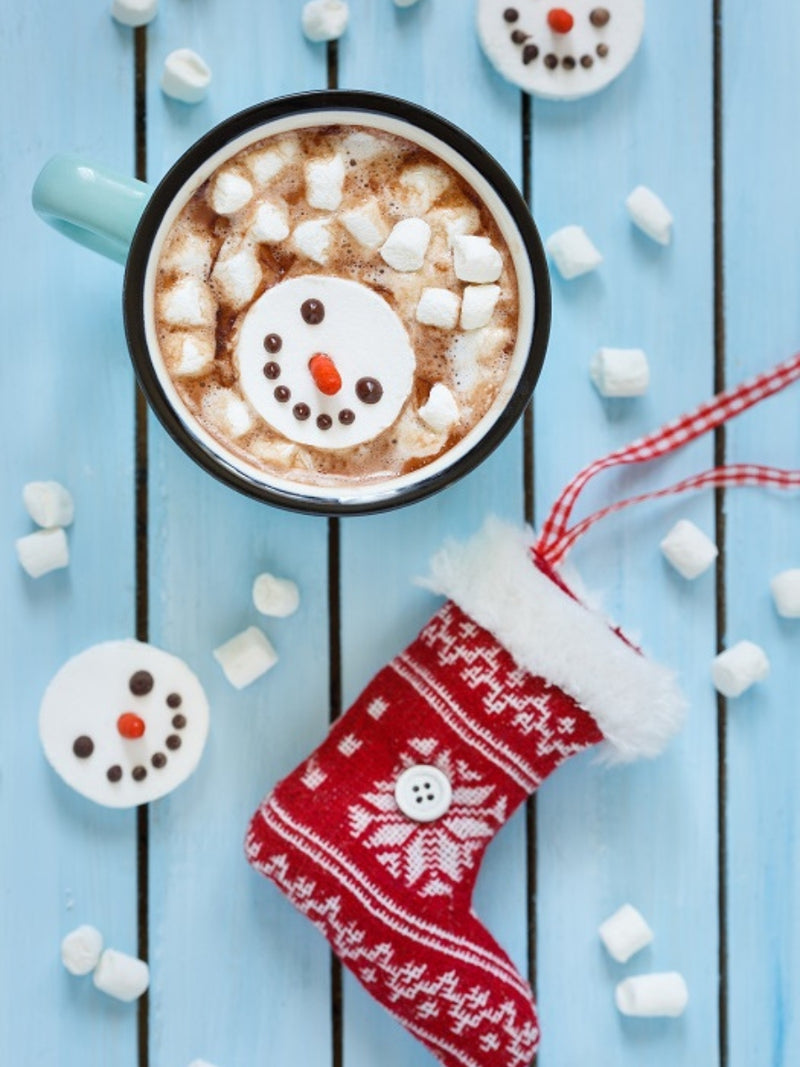 Snowman Poop Marshmallows