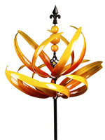 Yellow Lotus Wind Spinner
