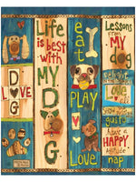 Lessons from my Dog 20" Art Pole
