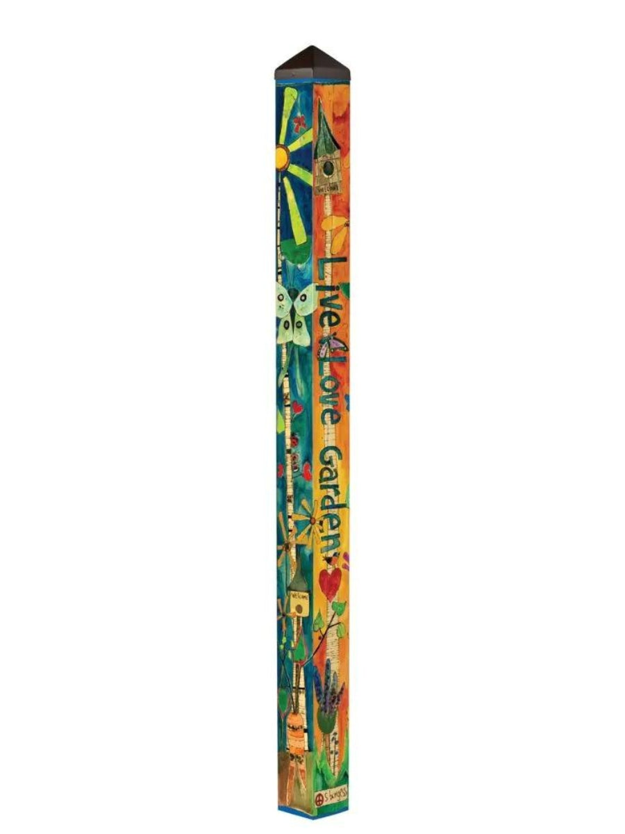 Love Garden 6' Art Pole