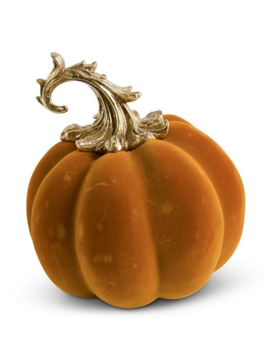 Orange Velvet Pumpkin