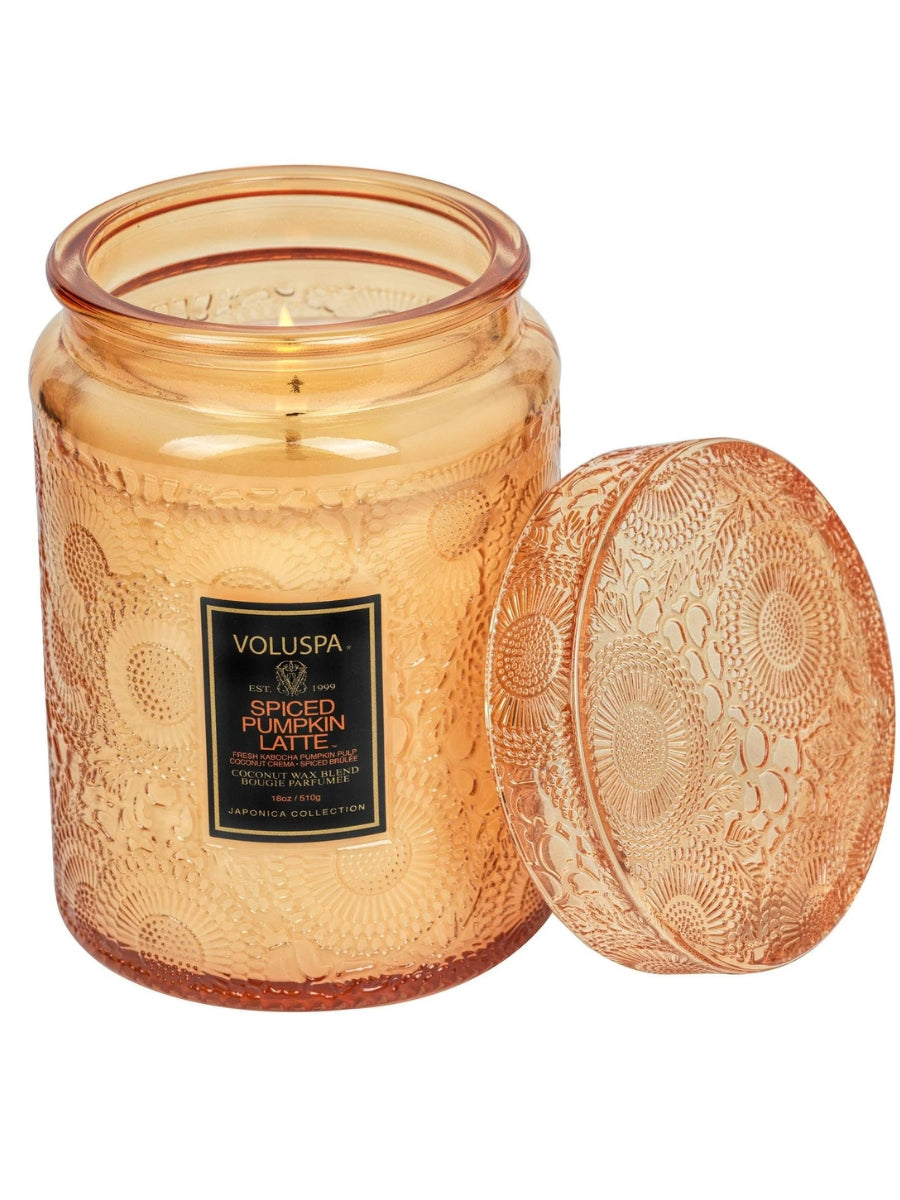 Spiced Pumpkin Latte 18oz Large Jar Candle