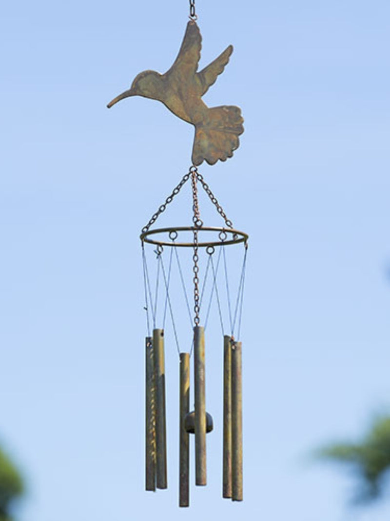Hummingbird Pipes Wind Chime