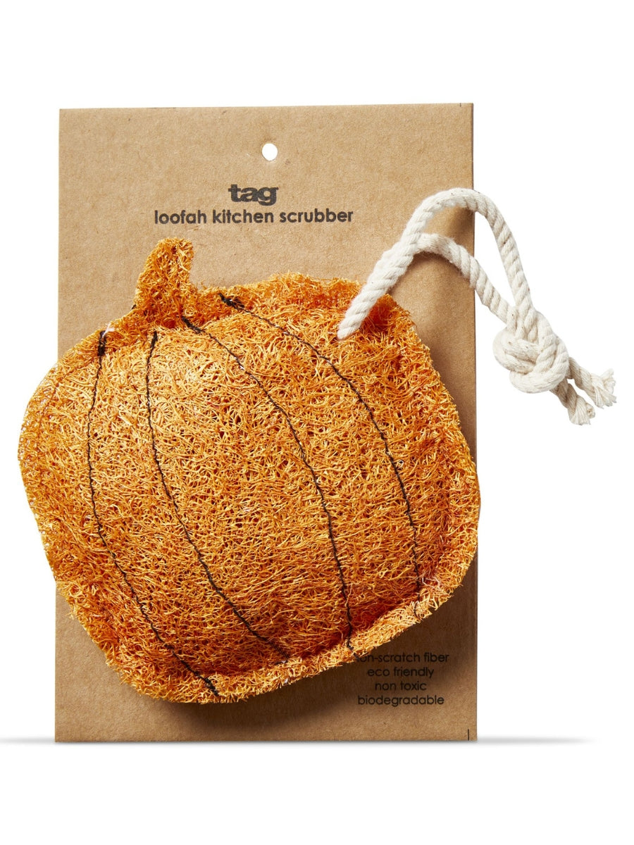 Pumpkin Loofah Scrubber