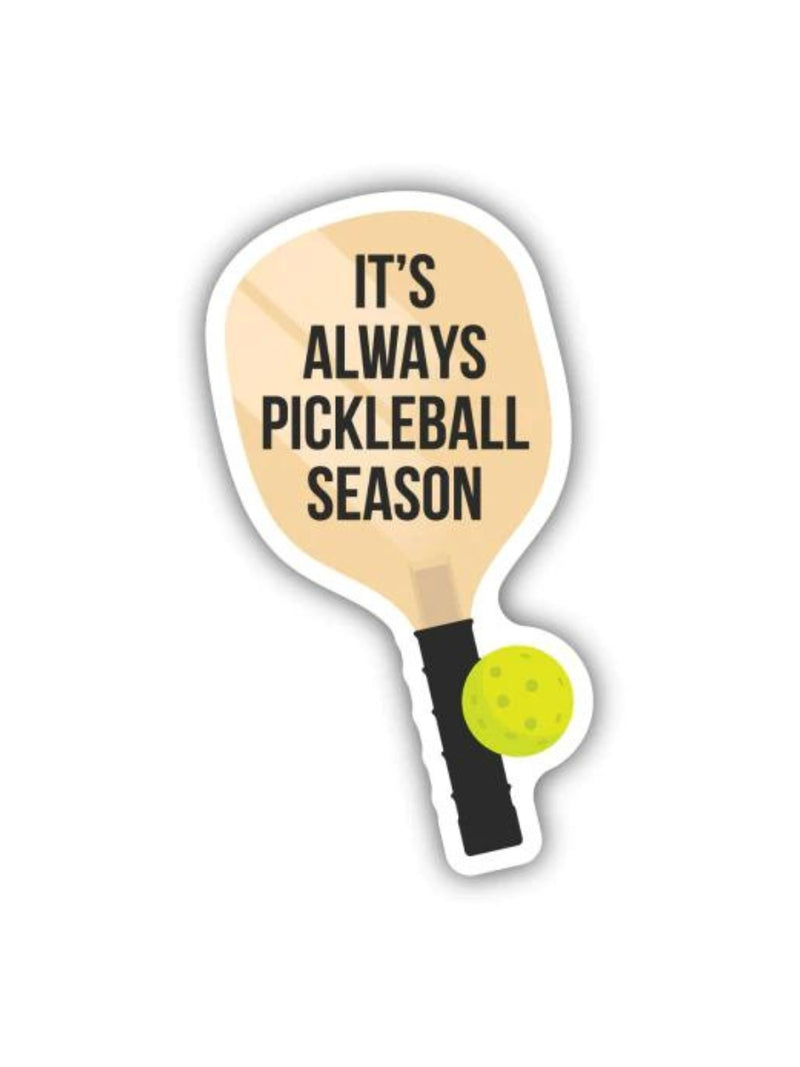 Pickleball Paddle Sticker