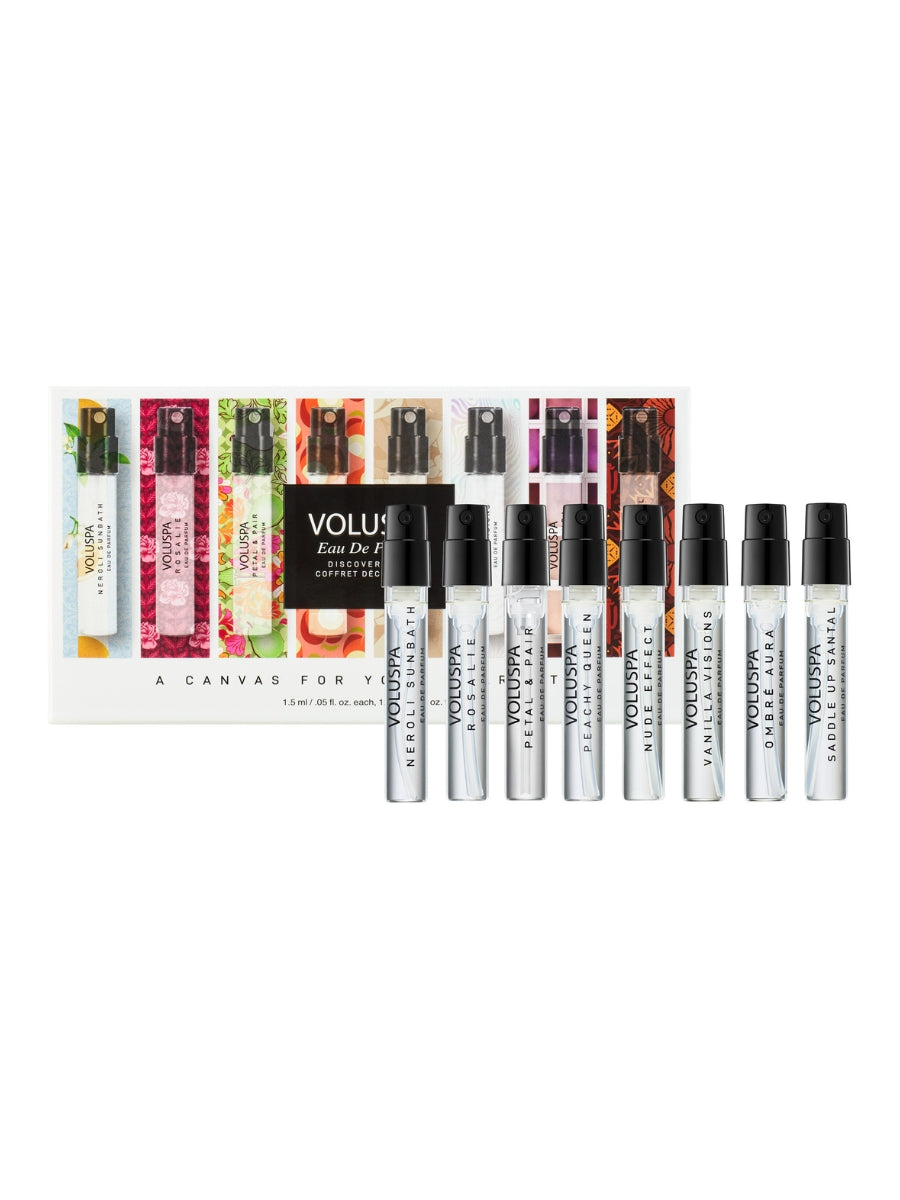Voluspa Fine Fragrance EDP Discovery Set 8pcs.