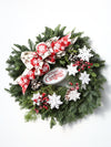 Decorated Wreath 'Country Christmas' 24"