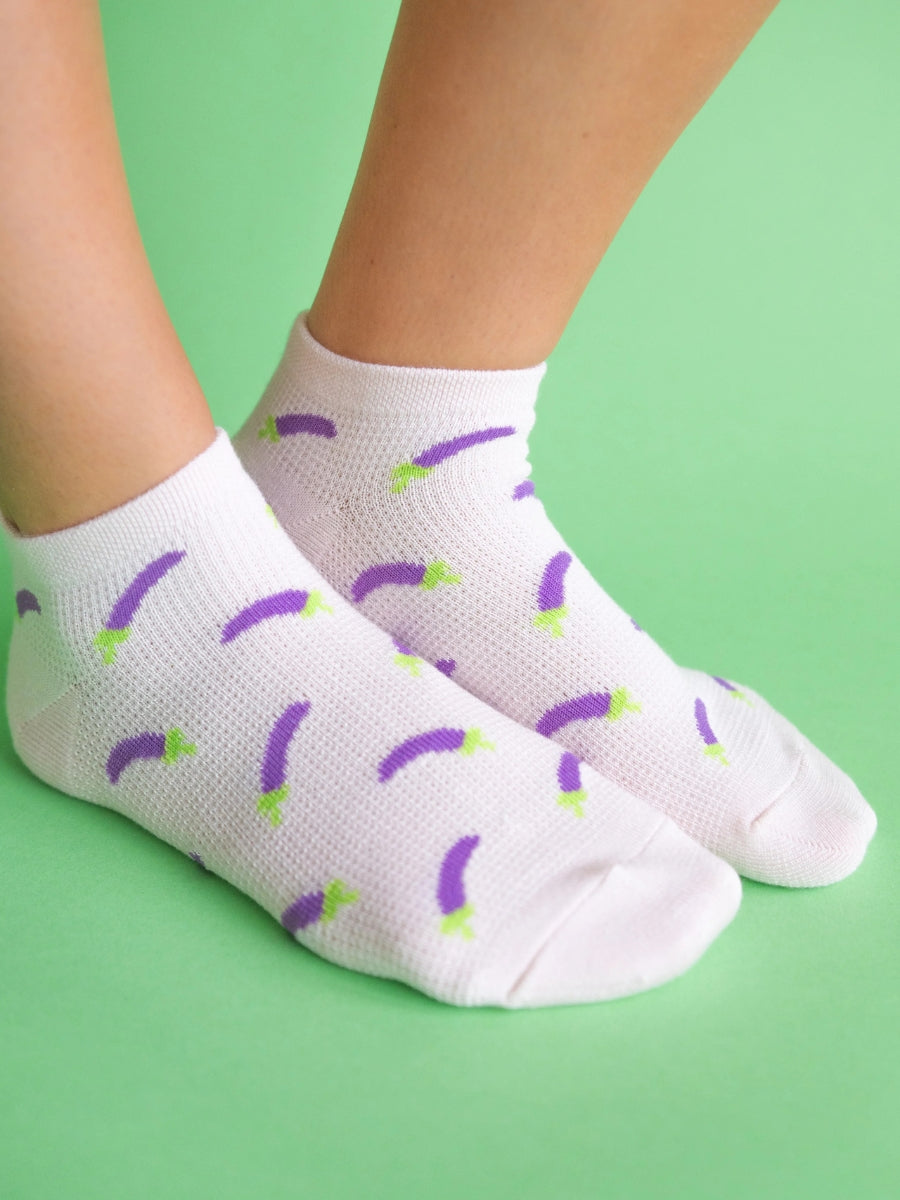 Crescent Socks - Garden Low