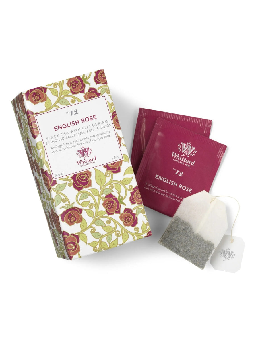 Whittard of Chelsea English Rose Tea 25CT 1.8oz