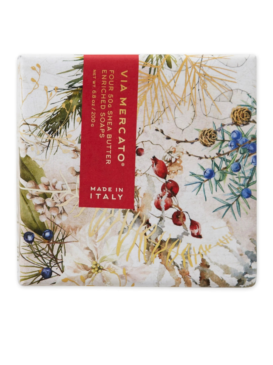 European Natale Gift Set 4x50g. Soap
