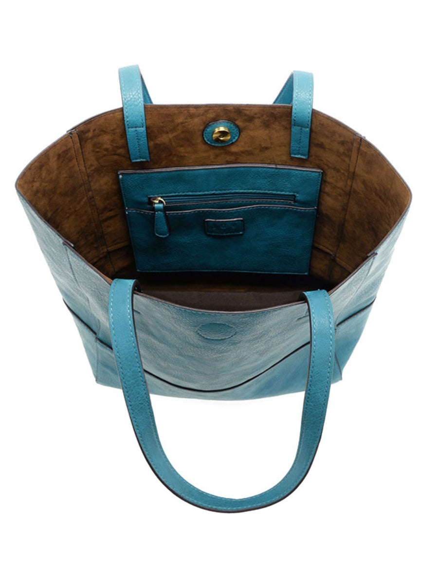 Joy Susan - Faith Raw Edge Tote