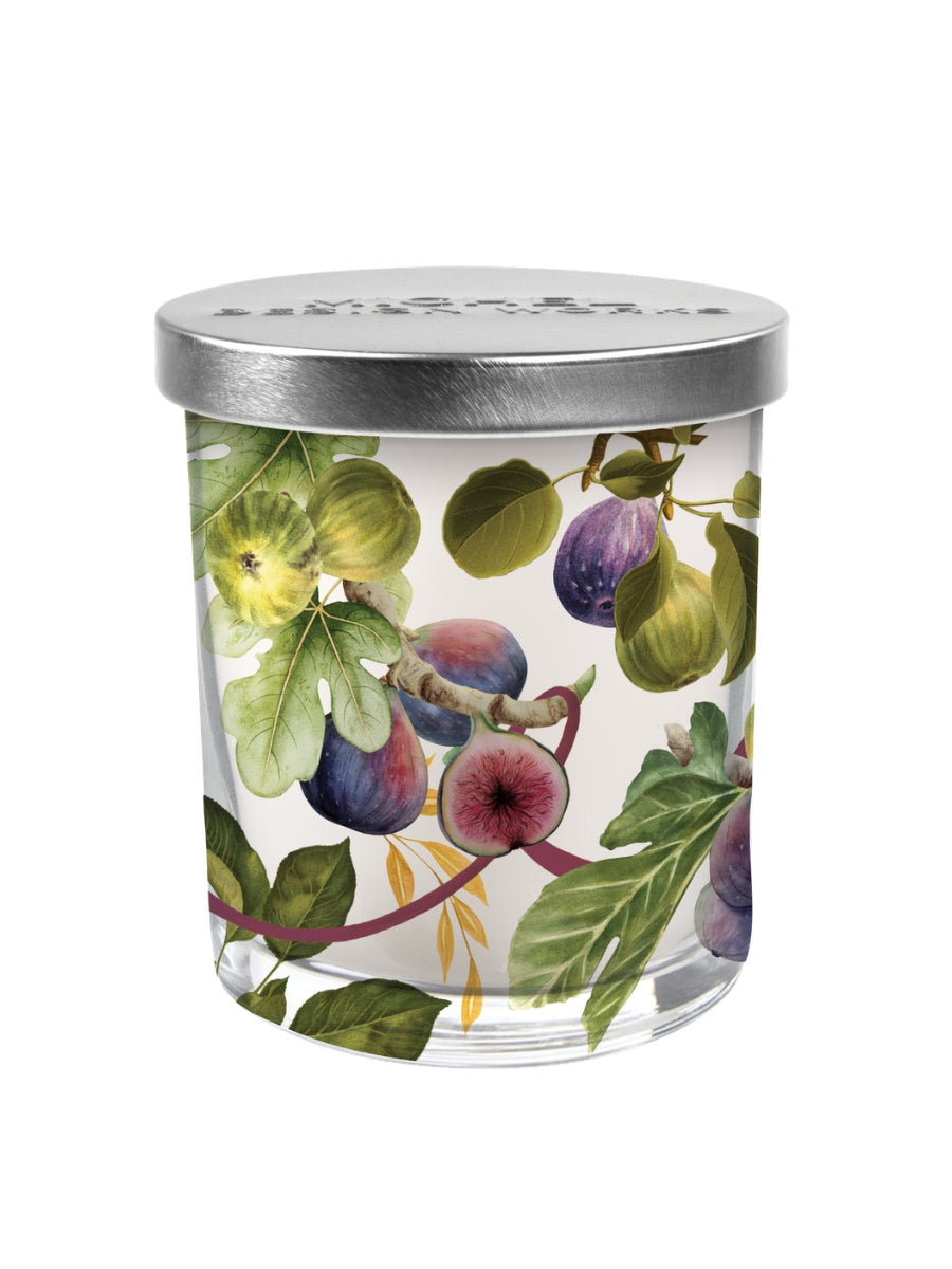 Michel's Fig & Pear Decorative Glass Candle
