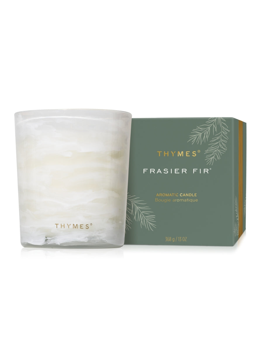 Thymes Frasier Fir Tidings - Boxed Candle
