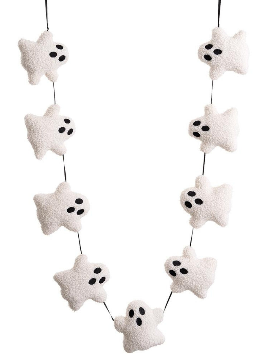 Allstate Ghost Garland White/Black 6''