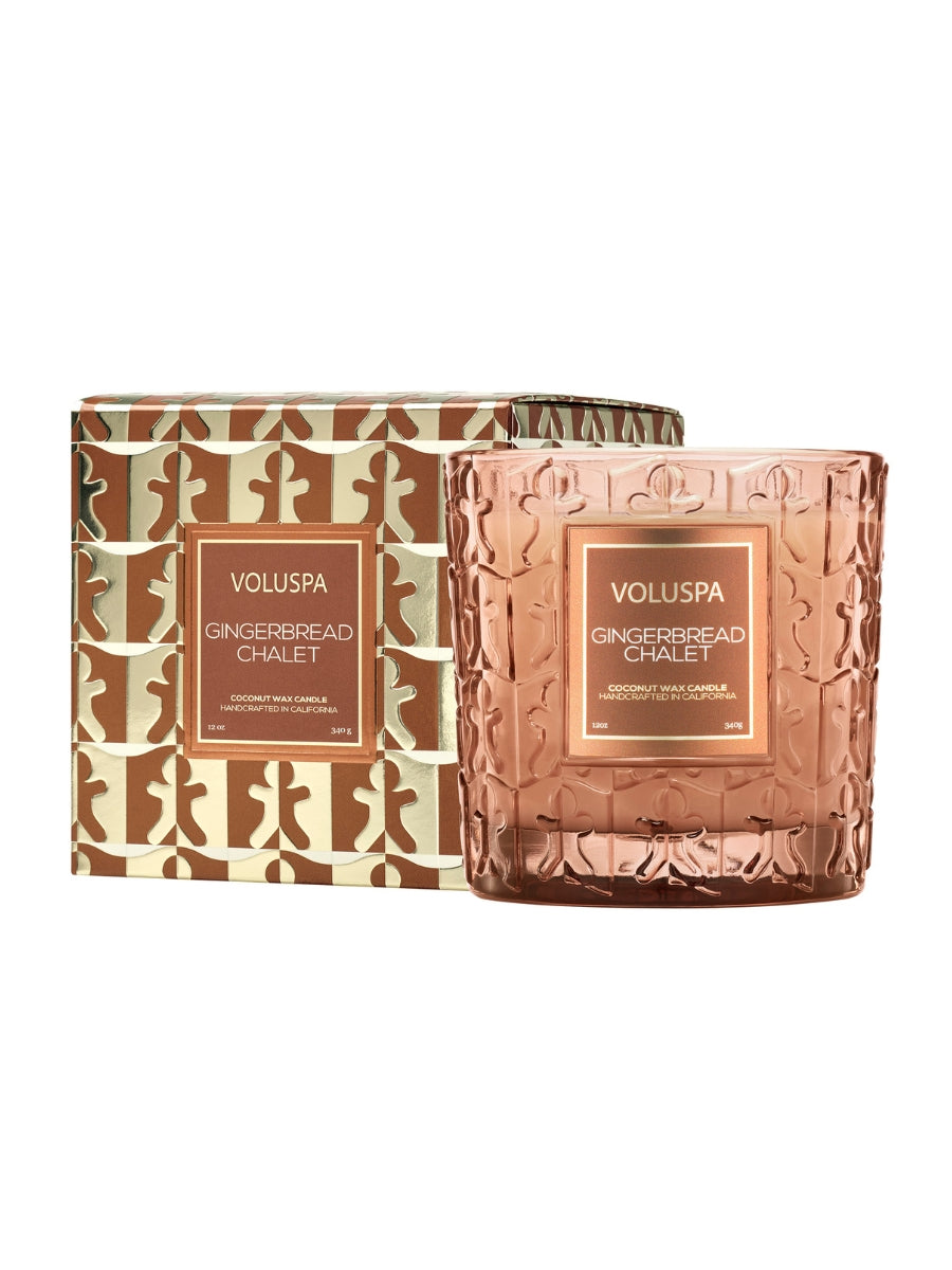 Voluspa Gingerbread Chalet - Luxe Classic 12oz.