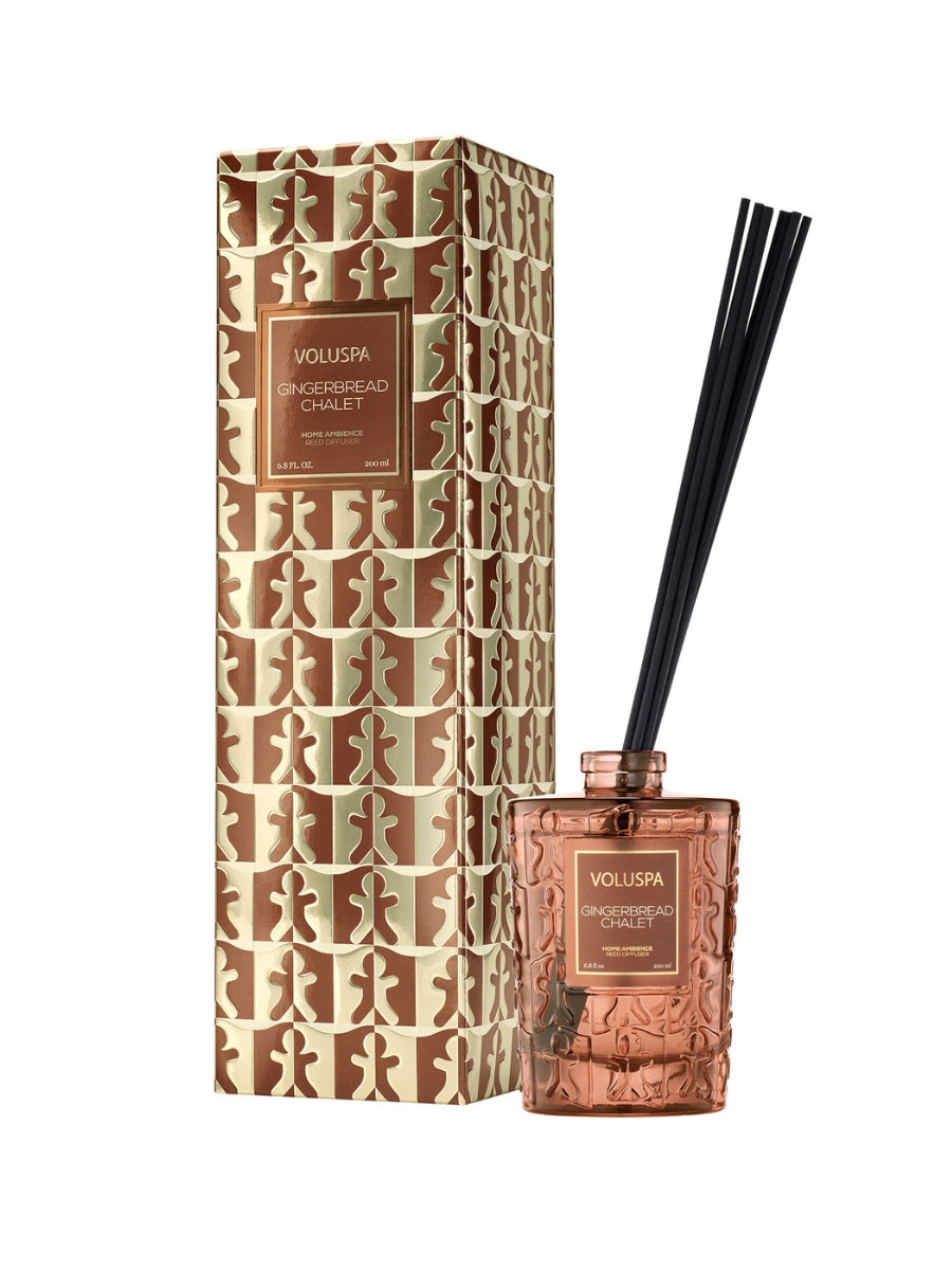 Voluspa Gingerbread Chalet - Reed Diffuser 200ml.