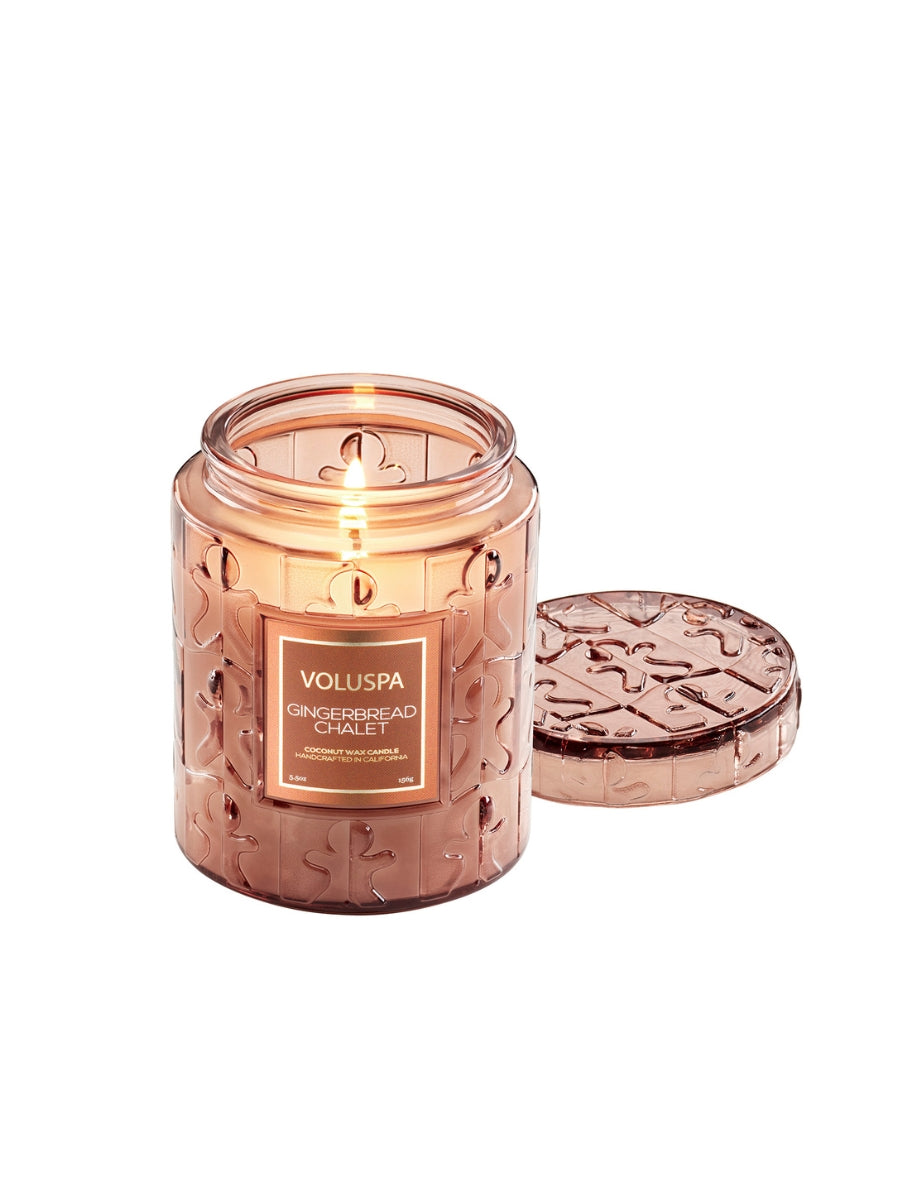 Voluspa Gingerbread Chalet - Small Jar 5.5oz.
