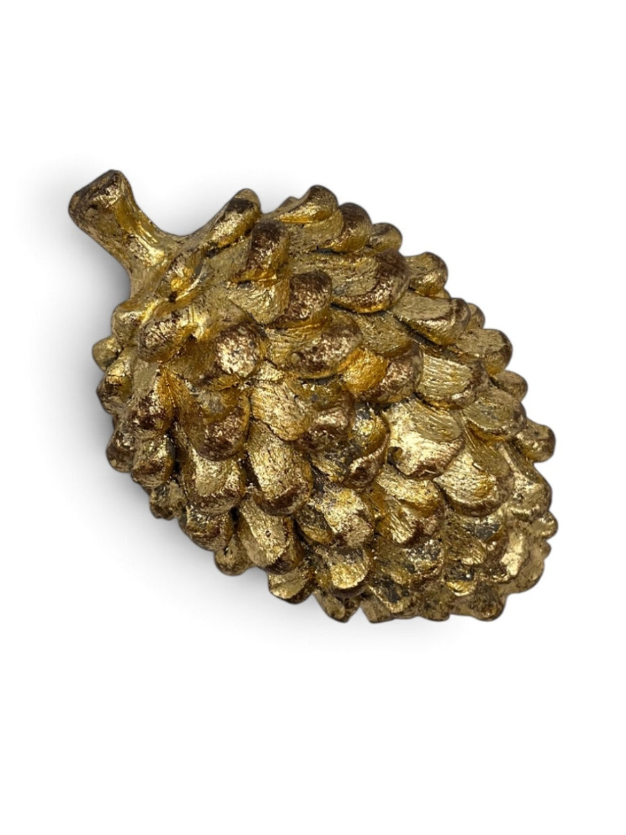 Gold Antique Pinecone