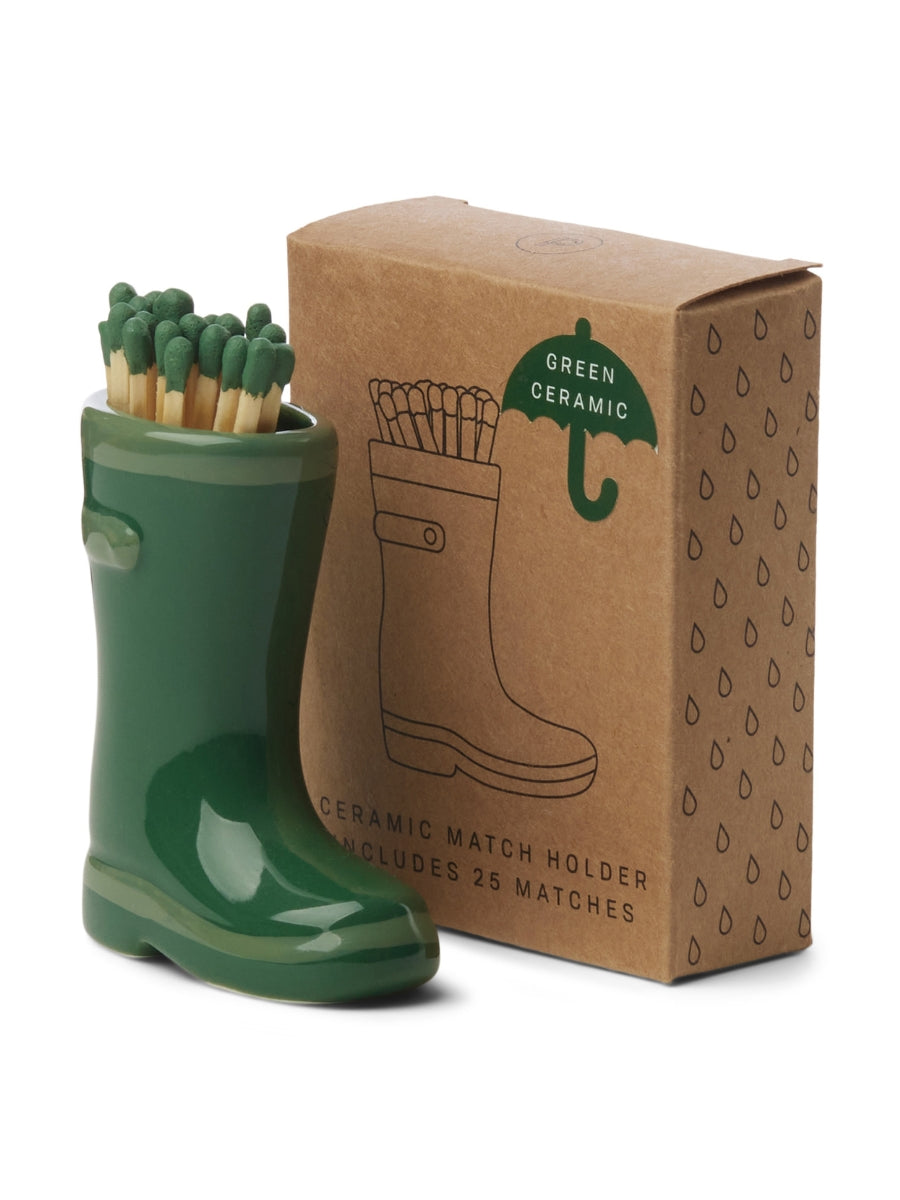 Paddywax Wellington Rain Boot Match Holder