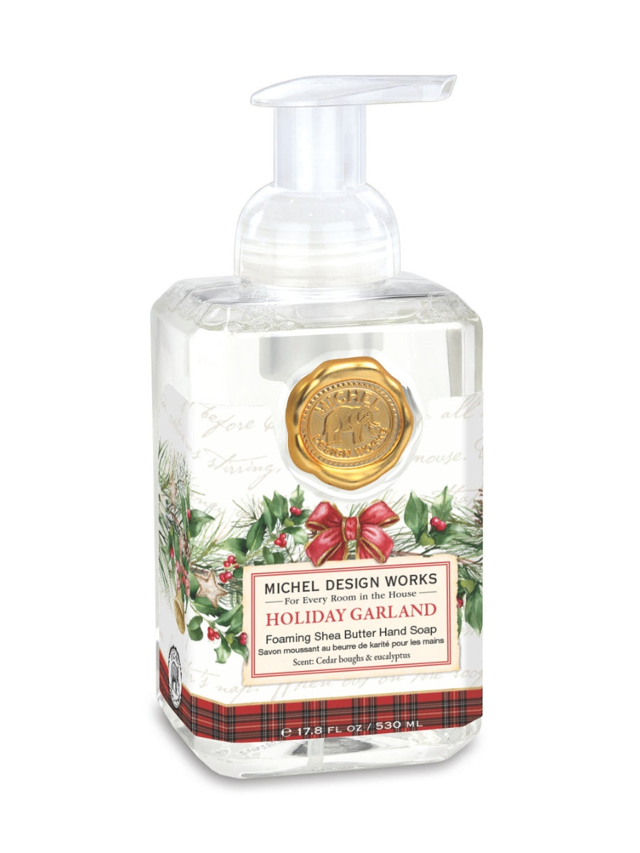 Michel's Holiday Garland Foaming Soap