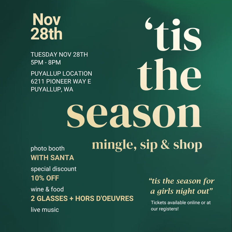 'Tis the Season - Mingle, Sip & Shop - Nov 28th
