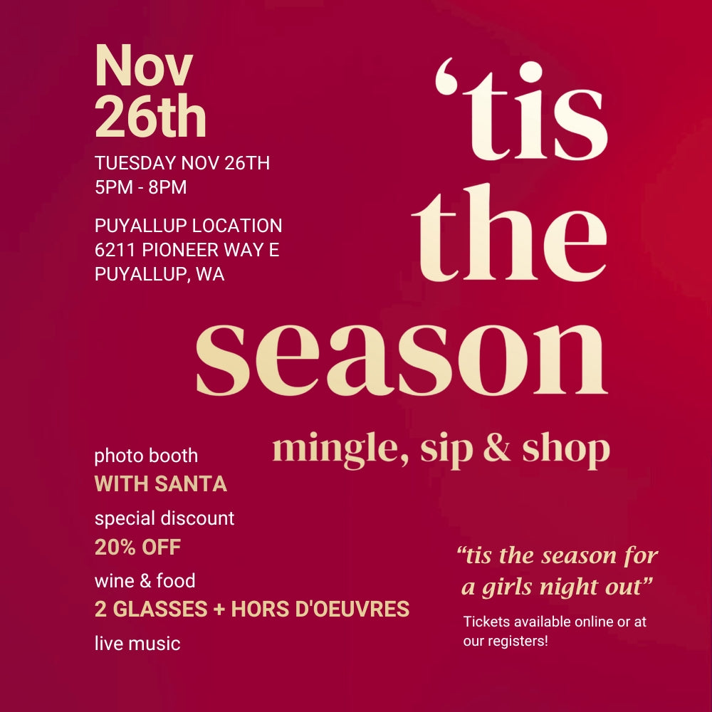 'Tis the Season - Mingle, Sip & Shop - Tues, Nov 26th