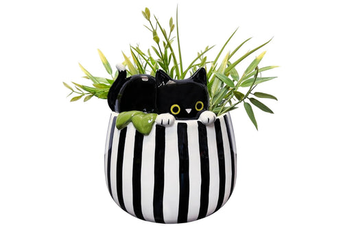 Peek-A-Boo Kitty Planter