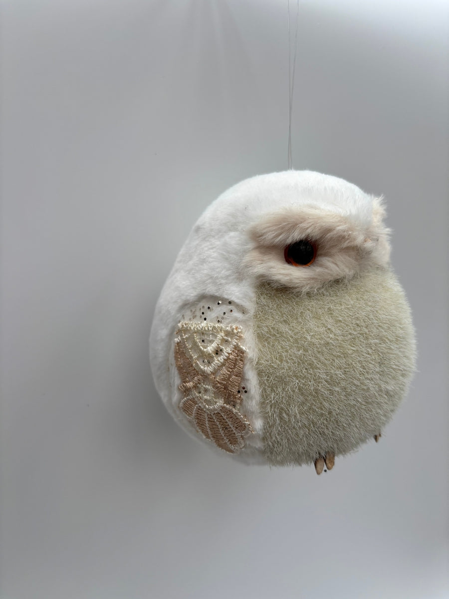 Jewel Owl Ornament 4.75''