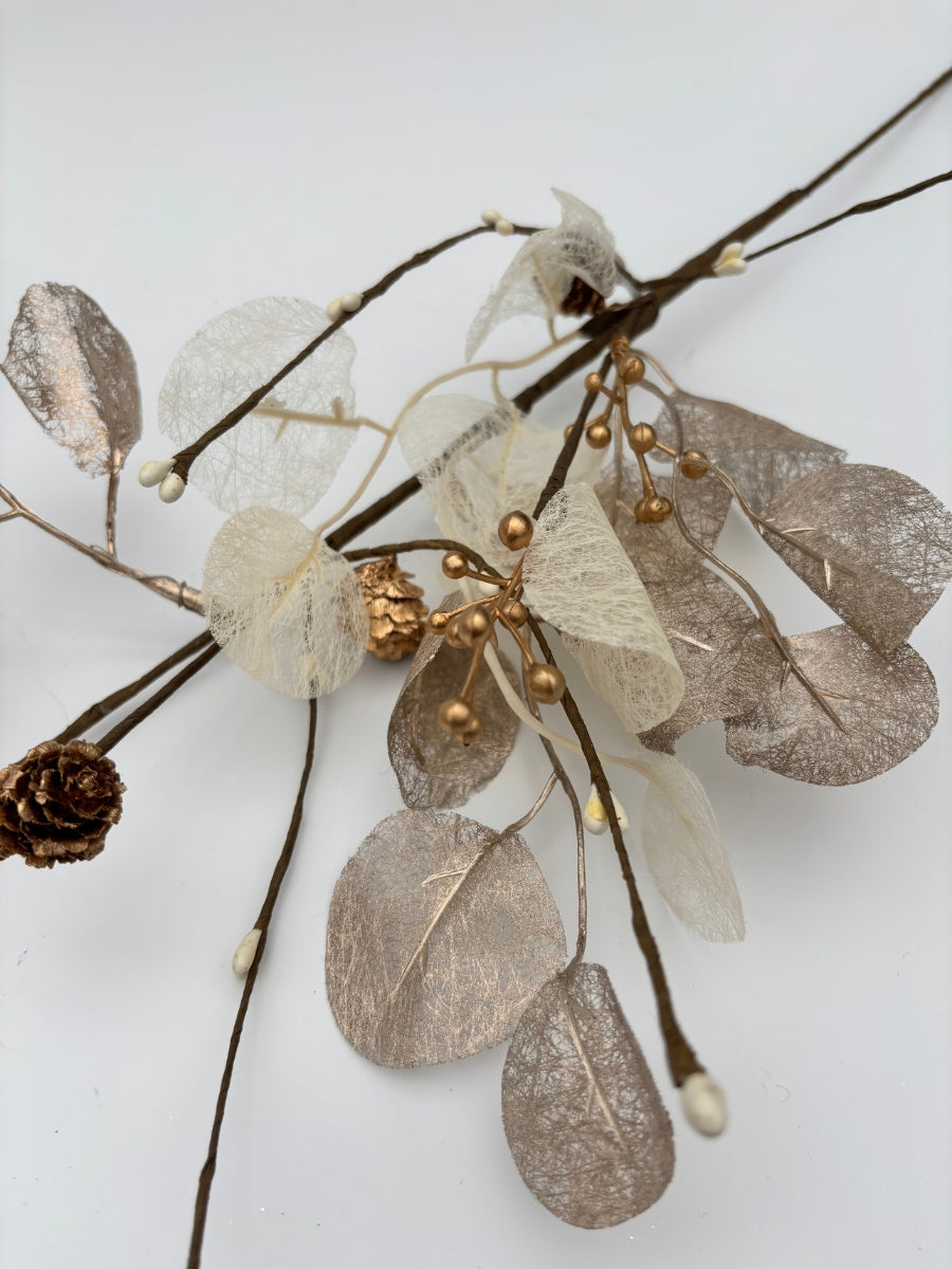 Leaf Spray Champagne 26''