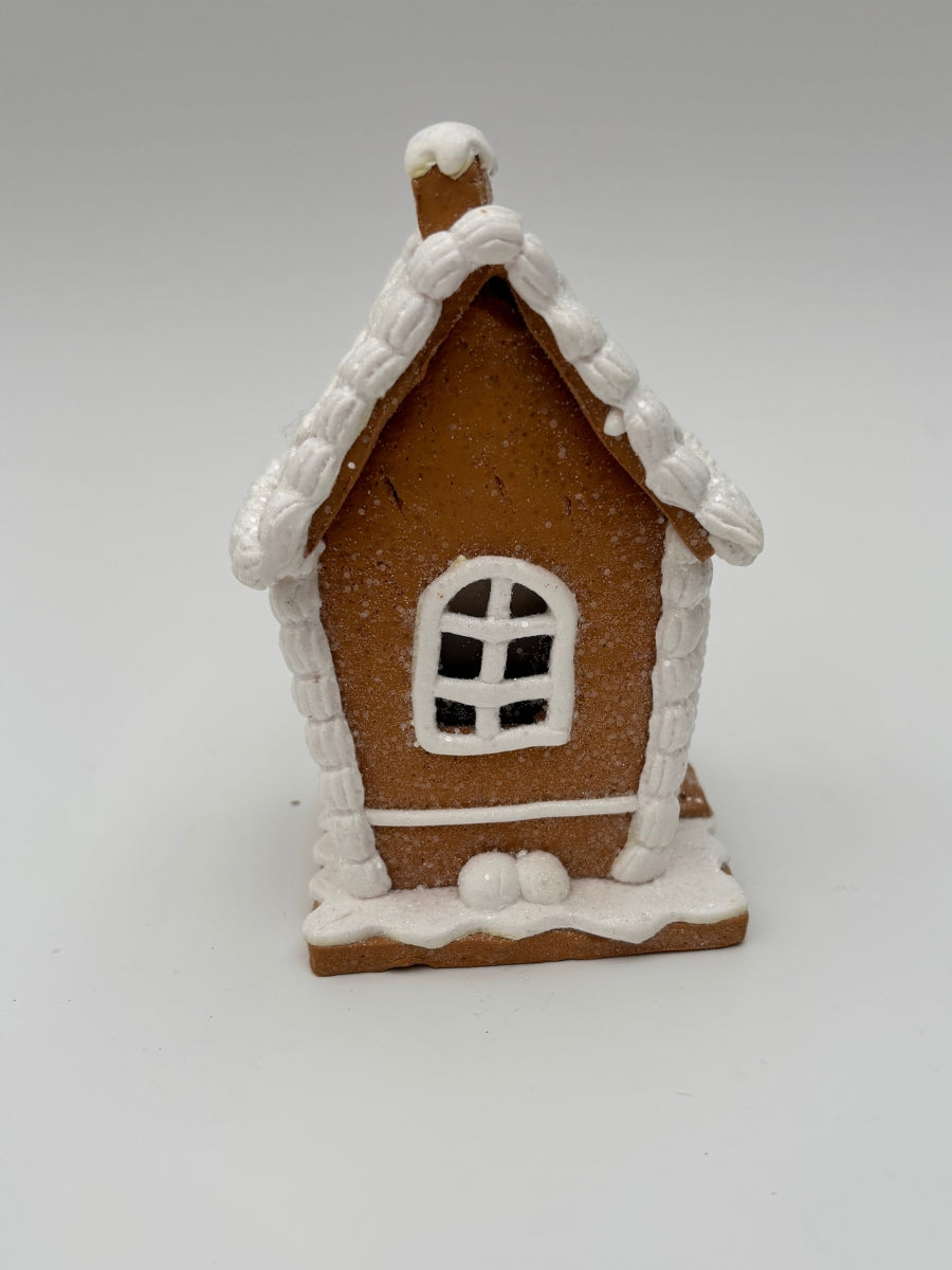 Lighted Gingerbread House