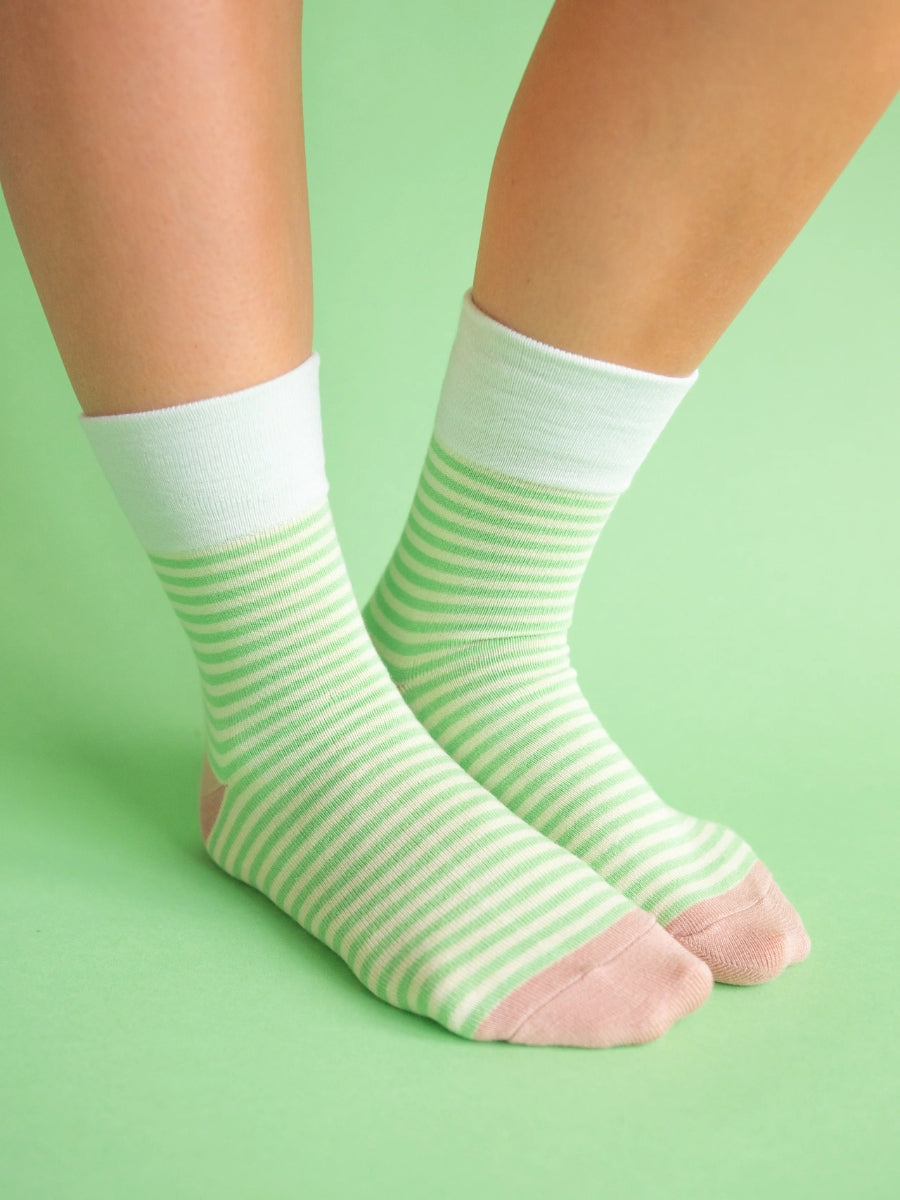 Crescent Socks - Garden Mini Crew Socks