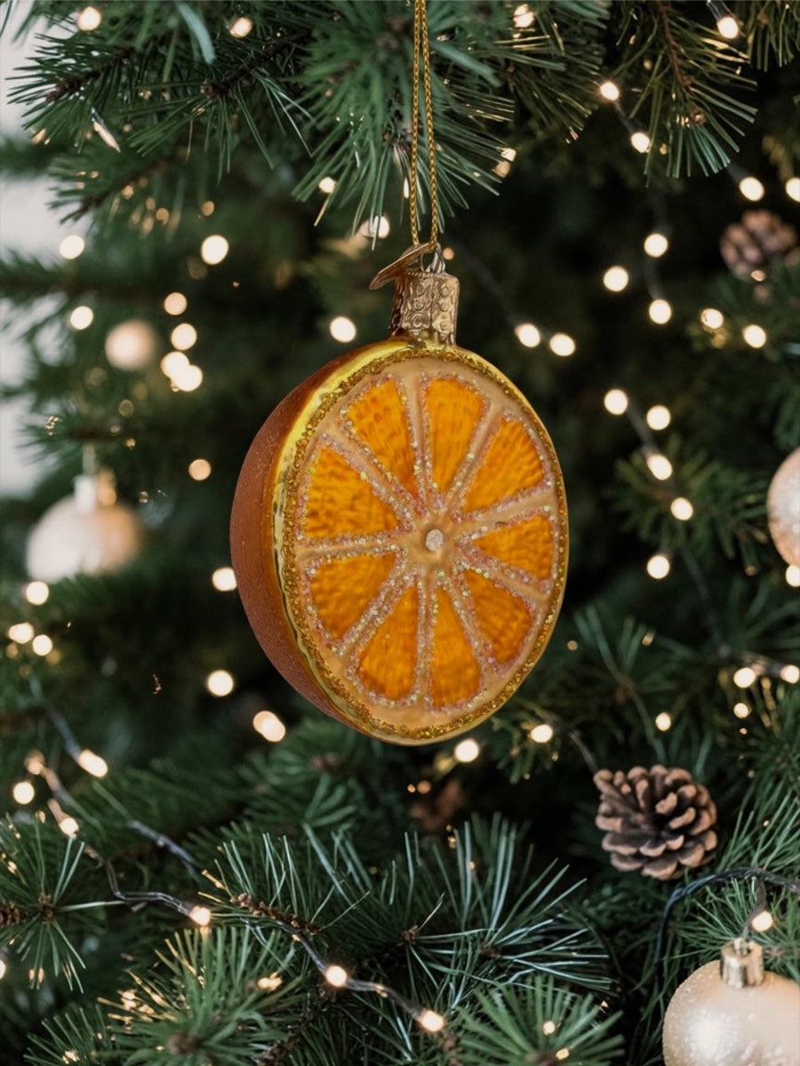 Orange Ornament