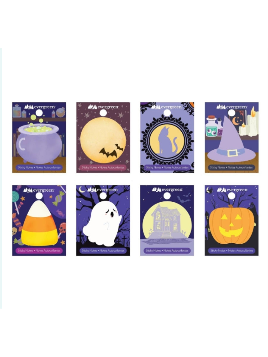 Stationery Haunted Sticky Notes Asst. of 8