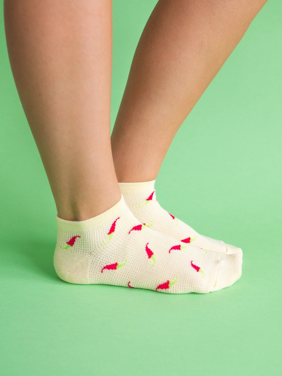 Crescent Socks - Garden Low