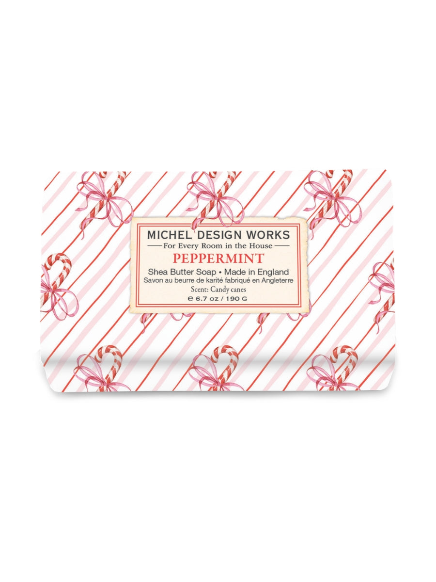 Michel's Peppermint Bath Soap Bar - Medium