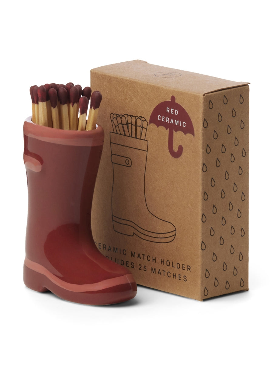 Paddywax Wellington Rain Boot Match Holder