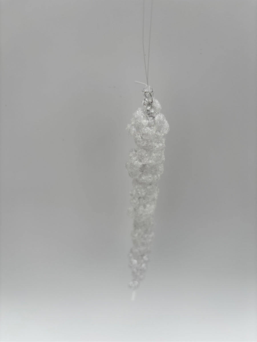 Snow Icicle Ornament 12''
