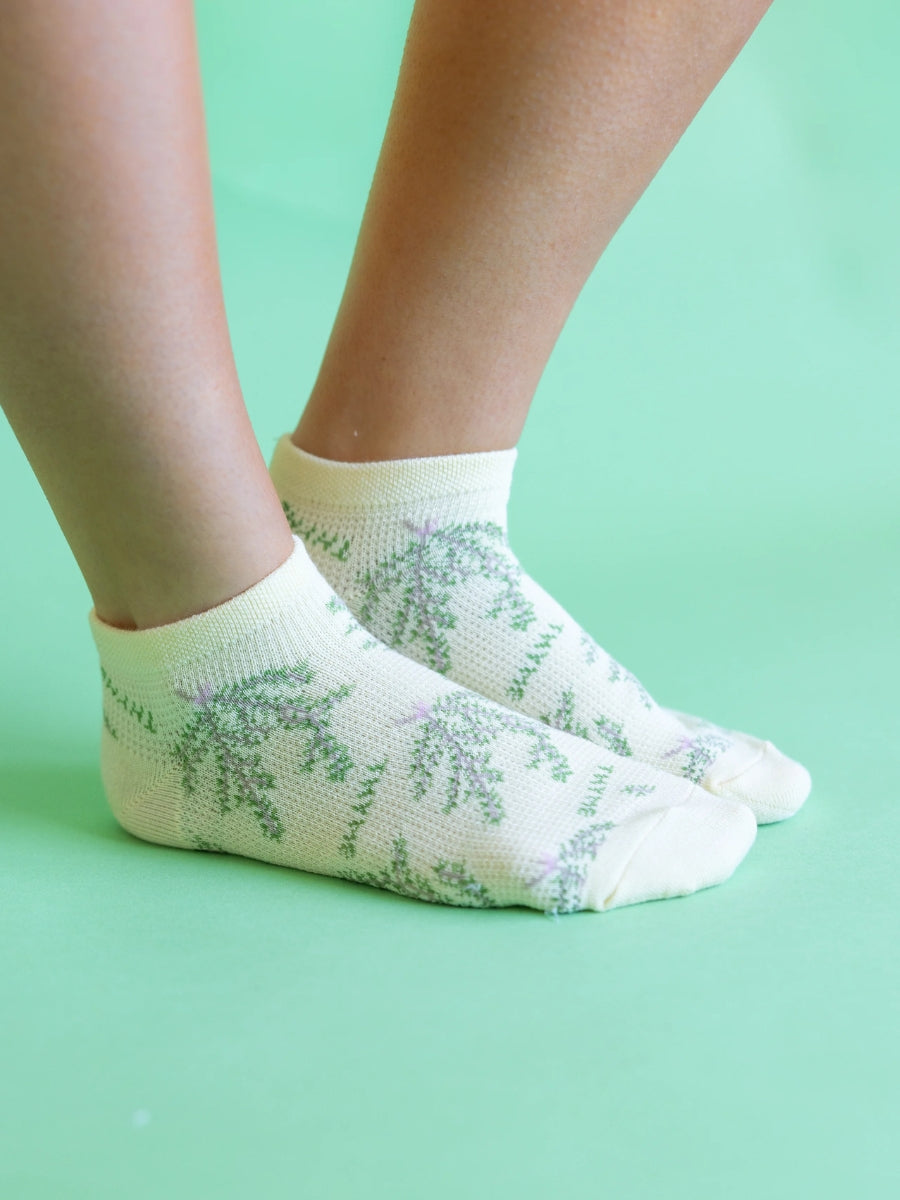 Crescent Socks - Garden Low