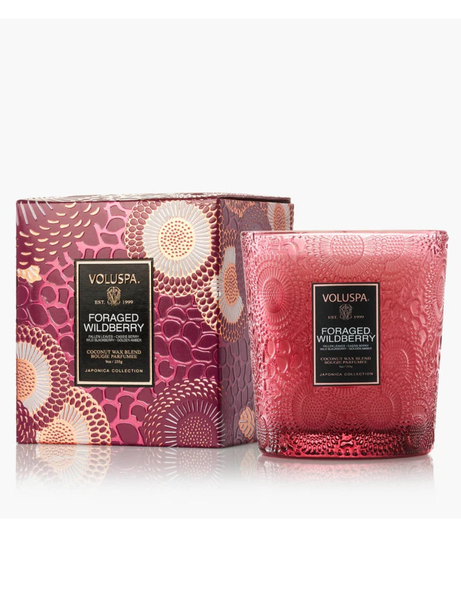 Voluspa Foraged Wildberry Classic Candle 9oz