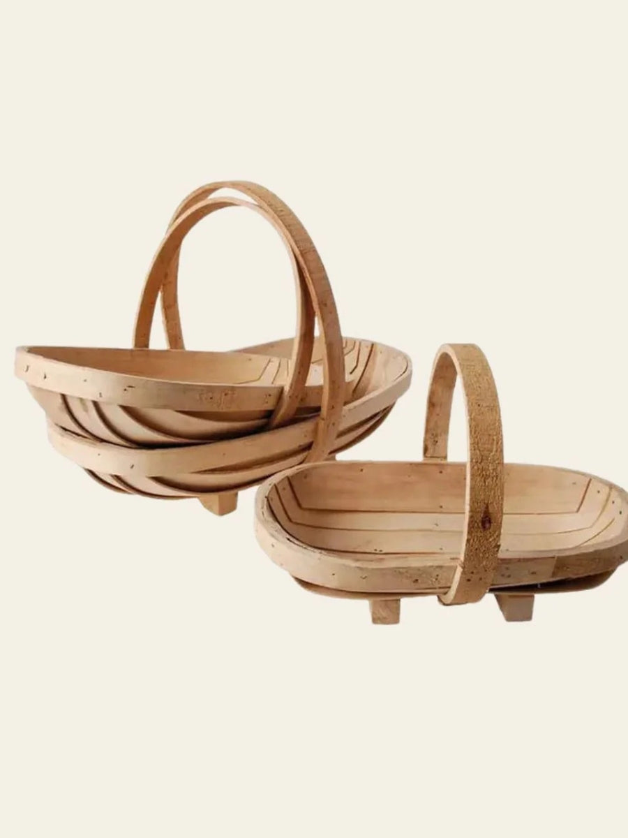 Willow Branch Garden Trug Basket