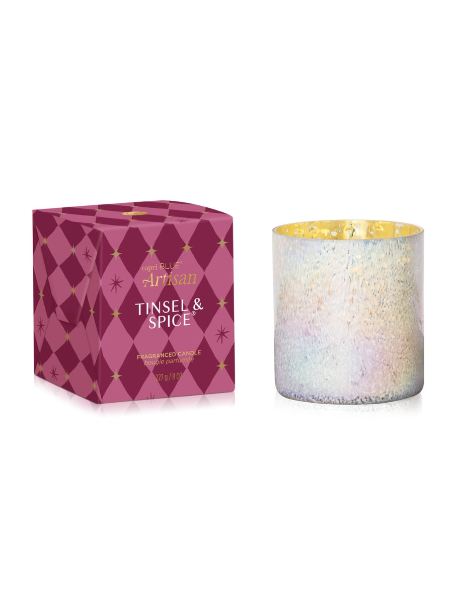 Capri Blue Winter Bazaar Tinsel & Spice Candle - Tumbler