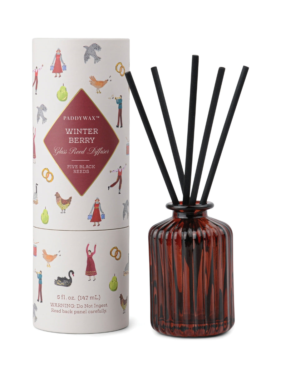 Paddywax Reed Diffuser - Winterberry