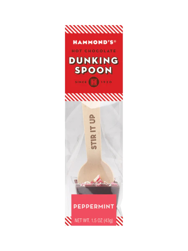 Peppermint & Dark Chocolate Dunking Spoon