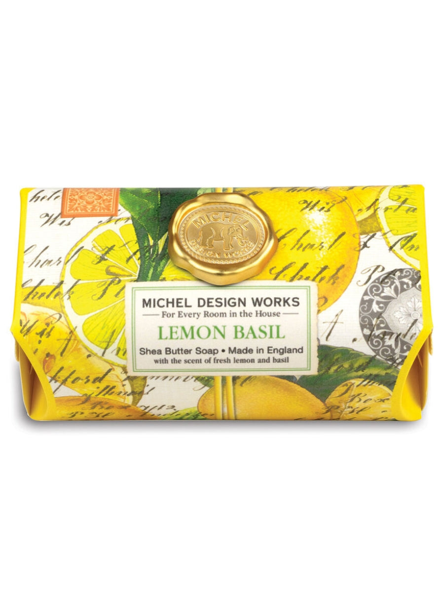 Lemon Basil Bath Soap Bar