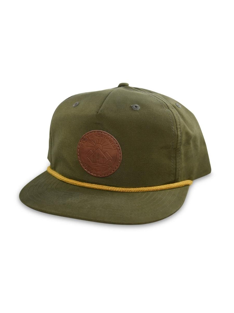 NW Vibes 5 Panel Snapback Olive