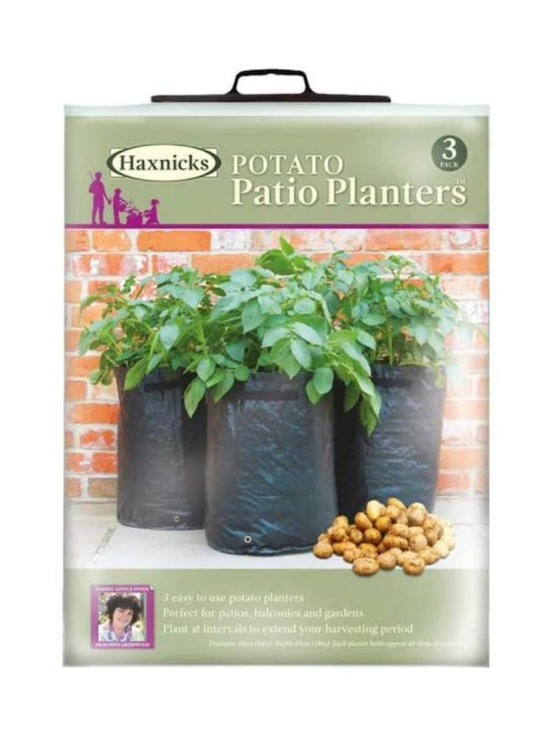 Haxnicks Potato Patio Planter 3 Pack