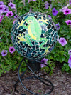 Frog Mosaic Gazing Globe