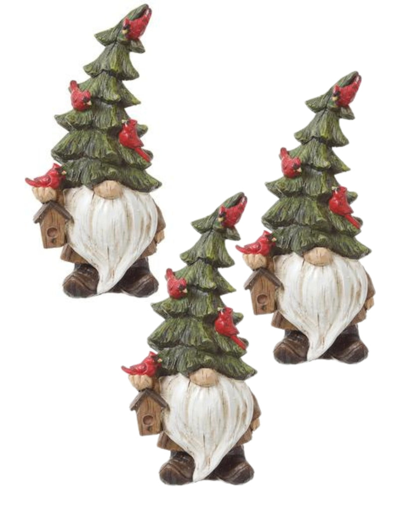 Gnome with Cardinals
