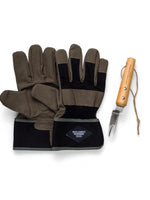 Garden Gloves & Root Lifter